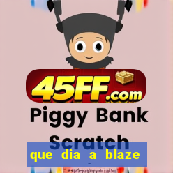 que dia a blaze paga o cashback